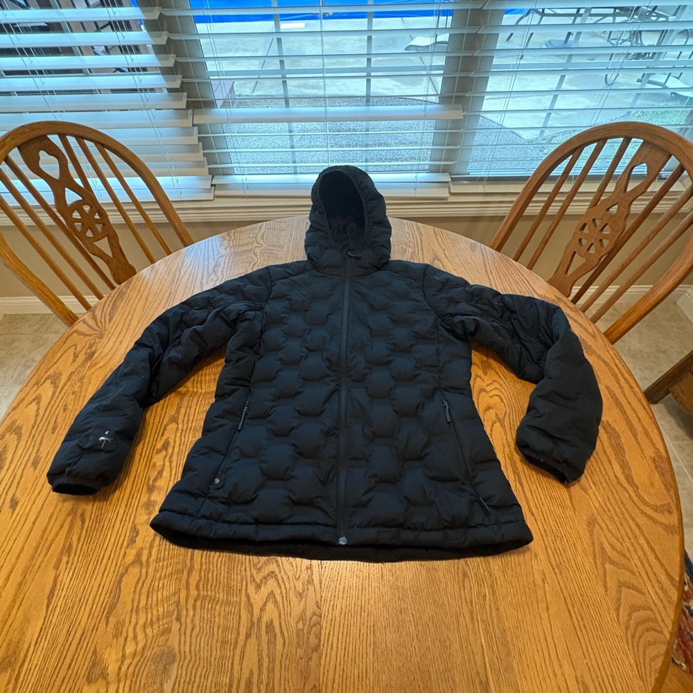 Mountain Hardware Stretchdown DS Hooded Light Down Jacket L Black READ